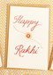 Happy Rakhi Greeting Card